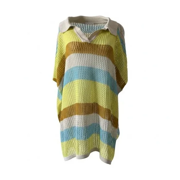 Anthropologie Maeve Knit Beach Cover-Up | One Size - Picture 4 of 7